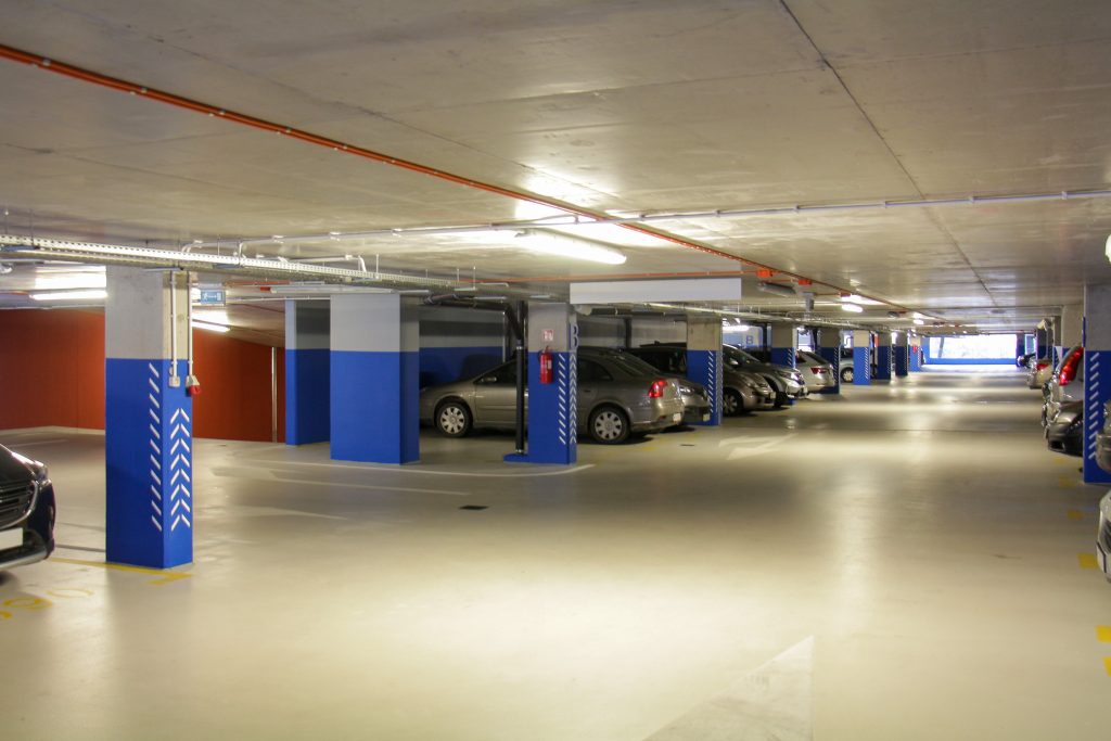 parking P+R Metro Stokłosy - poziom 1