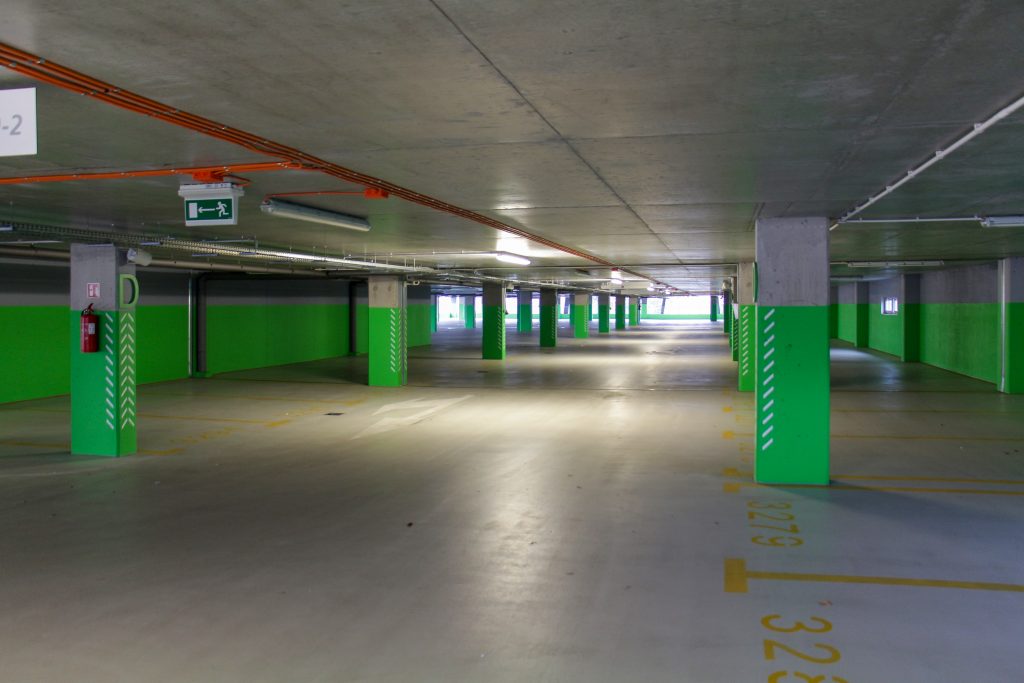 parking P+R Metro Stokłosy - poziom 3