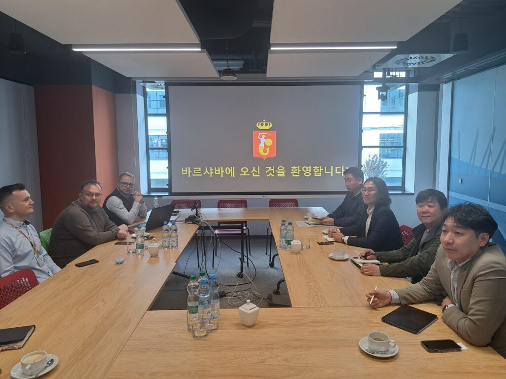 Spotkanie z delegacją z Korei