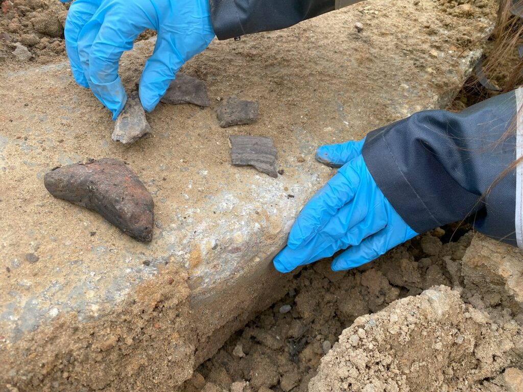szczątki znalezione na budowie metra